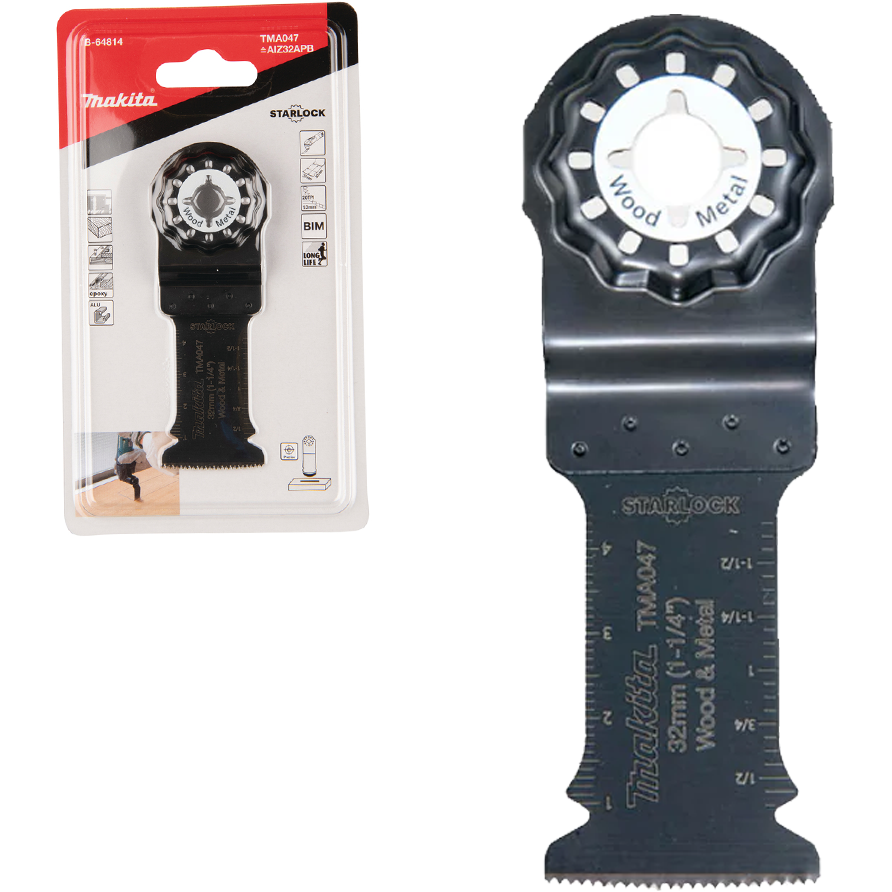 Makita B-64814 Starlock Multitool Bow Shape Plunge Cut Saw Blade for Wood & Metal | Makita by KHM Megatools Corp. Makita B-64814 Starlock Multitool Bow Shape Plunge Cut Saw Blade for Wood & Metal | Makita by KHM Megatools Corp.